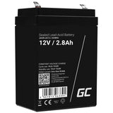 Green Cell AGM42 genopladeligt batteri Blybatterier (VRLA) 2800 mAh 12 V