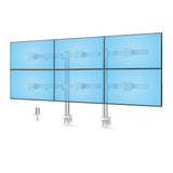 StarTech.com 6-MONITOR-ARM-A skærmbeslag og -stativer 81,3 cm (32") Skrivebord Hvid