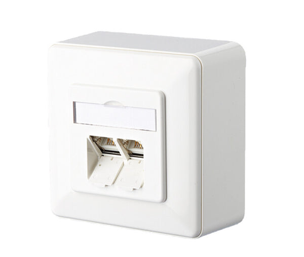 METZ CONNECT 130C380002-I stikkontakt RJ-45 Hvid