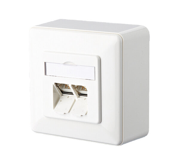 METZ CONNECT 130C380002-I stikkontakt RJ-45 Hvid