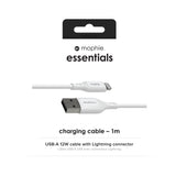 mophie essentials charging cables | 1M Hvid