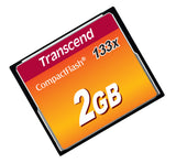 Transcend TS2GCF133 hukommelseskort 2 GB CompactFlash MLC