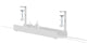 Neomounts ADS07-121WH kabelorganisator Skrivebord Kabelbakke Hvid 1 stk