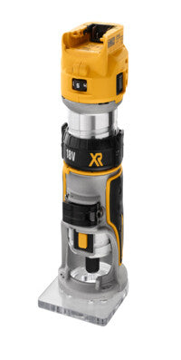 DeWALT DCW604NT-XJ router og overfræser Sort, Gul 25500 rpm