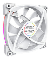 Montech AX140 PWM Computerkabinet Ventilator 14 cm Hvid 1 stk