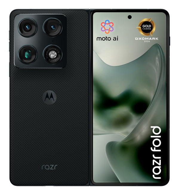Motorola razr fold 20,6 cm (8.09") Dual SIM Android 16.0 5G USB Type-C 16 GB 512 GB 6000 mAh Sort