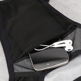Wozinsky 5907769364402 lys & refleks til sportsikkerhed Vest Sort Polyester One size Løb, Cykling