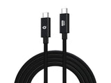 Conceptronic ETTA04B20 USB-kabel USB4 Gen 3x2 2 m USB C 40 Gbit/sek. 240 W Sort