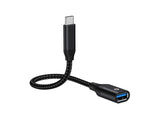 Conceptronic ABBY18B kabel kønsskifter USB-C USB-A Sort