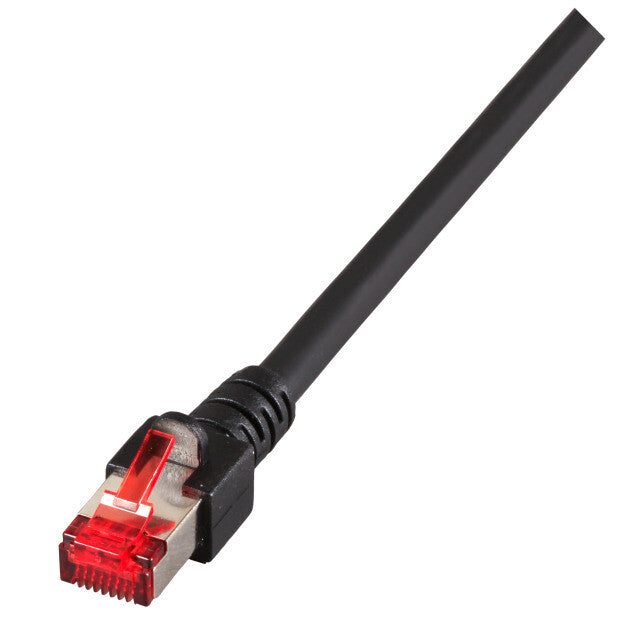 EFB Elektronik RJ45 S/FTP Cat6 netværkskabel Sort 25 m S/FTP (S-STP)