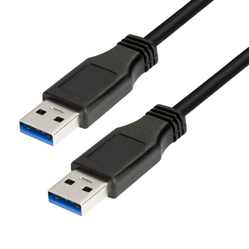 LogiLink CU0039 USB-kabel USB 3.2 Gen 1 (3.1 Gen 1) 2 m USB A 5 Gbit/sek. 4,5 W Sort