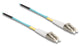 DeLOCK 80152 InfiniBand og fiberoptisk kabel 75 m 2x LC MMF Turkisfarve