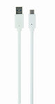 Cablexpert CCP-USB3-AMCM-W-10 USB-kabel USB 3.2 Gen 1 (3.1 Gen 1) 3 m USB A USB C Hvid