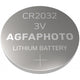 AgfaPhoto 150-803203 husholdningsbatteri Engangsbatteri CR2032 Lithium