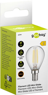 Goobay 65394 LED-lampe Varm hvid 2700 K 4 W E14 E