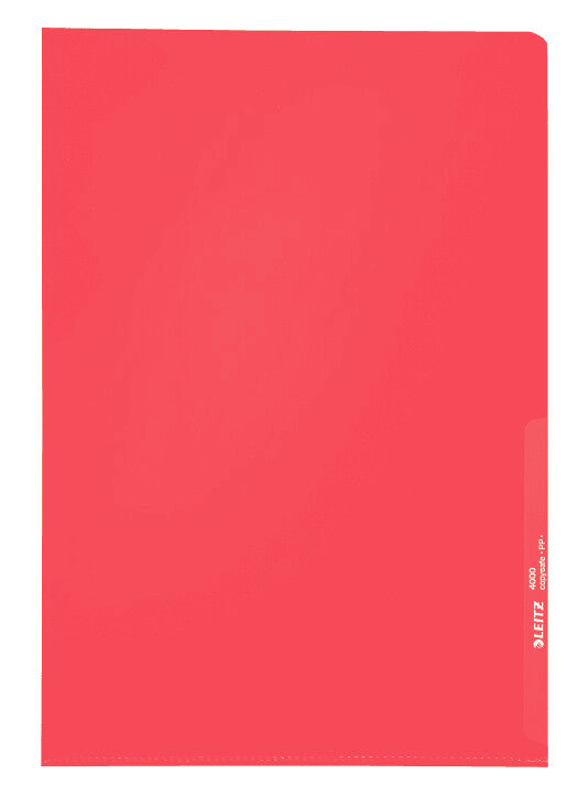 Leitz 40000025 folder Polypropylen (PP) Rød A4