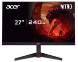 Acer UM.HV0EE.309 computerskærm 68,6 cm (27") 1920 x 1080 pixel Fuld HD LED Sort