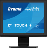 iiyama ProLite T1732MSC-B2S computerskærm 43,2 cm (17") 1280 x 1024 pixel SXGA LED Berøringsskærm Sort