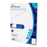 MediaRange MRINK145 selvklæbende etiket Permanent Hvid 400 stk