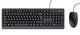 Trust TKM-250 tastatur Mus inkluderet Kontor USB QWERTZ Tysk Sort