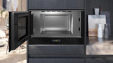 Siemens iQ700 BF722L1B1 mikrobølgeovn Sort Solo mikroovn Indbygget 21 L 900 W