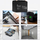 Extralink AKUMULATOR BATTERY ACCUMULATOR AGM 12V 45AH Blybatterier (VRLA) 45 At