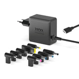 Port Designs 904065UWEU strømadapter og vekselret Indendørs 65 W Sort