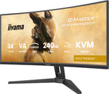 iiyama G-MASTER GCB3486WQSCP-B1 computerskærm 86,4 cm (34") 3440 x 1440 pixel UltraWide Quad HD Sort