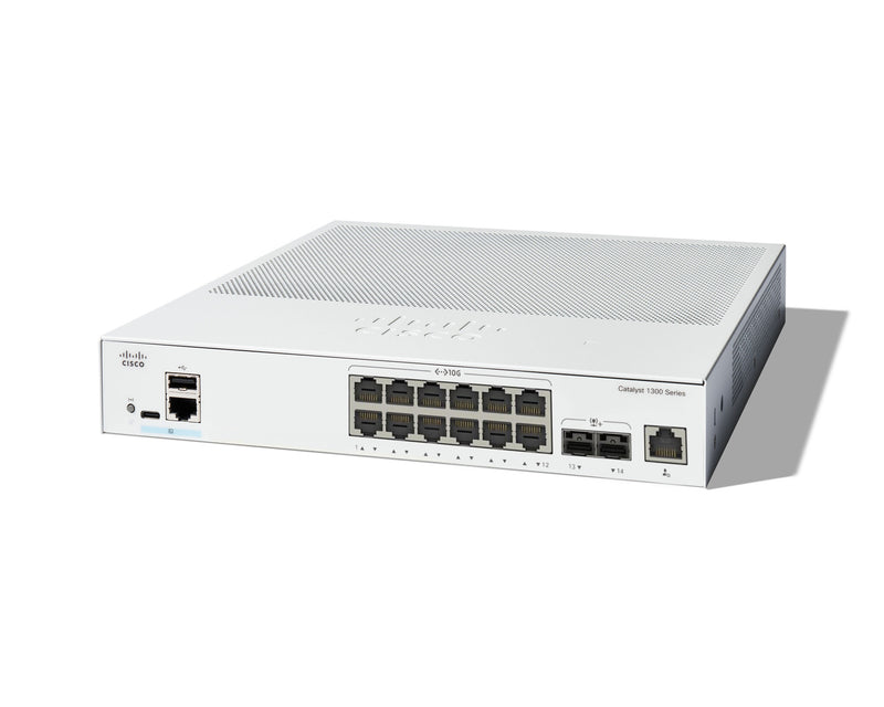 Cisco Catalyst C1300-12XT-2X netværksswitch Administreret L2/L3 Grå