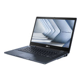 ASUS ExpertBook B3 Flip B3402FVA-EC2616X Intel Core 5 120U Hybrid (2-i-1) 35,6 cm (14") Berøringsskærm Fuld HD 16 GB DDR4-SDRAM 512 GB SSD Wi-Fi 6 (802.11ax) Windows 11 Pro Tysk Sort