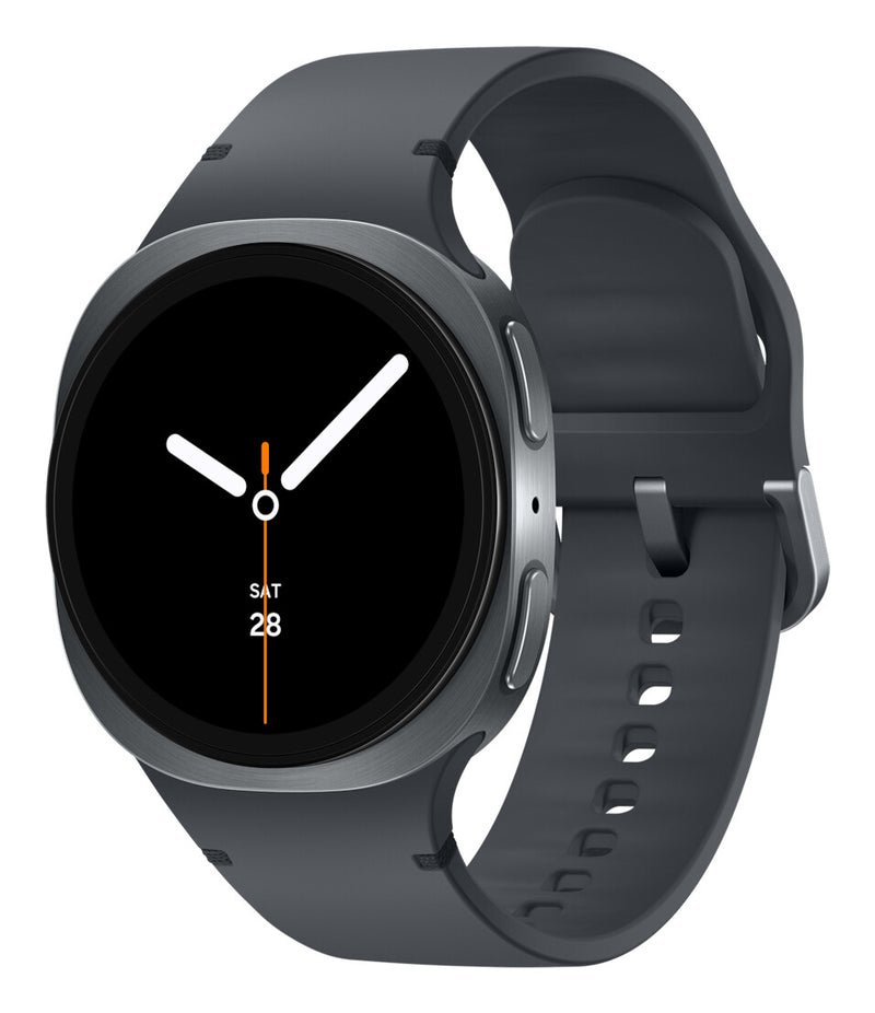 Samsung Galaxy Watch8 SM-L325FDAAXEF Smartwatch og sportsur 3,3 cm (1.3") AMOLED 40 mm Digital 438 x 438 pixel 4G Grafit Wi-Fi GPS (satellit)