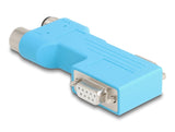 DeLOCK 60666 kabel kønsskifter 2x D-Sub 2x M12 Blå