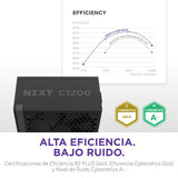 NZXT C1200 Gold ATX 3.1 enhed til strømforsyning 1200 W 24-pin ATX Sort