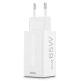 Hama 00125142 oplader til mobil enhed Universel Hvid Vekselstrøm Hurtig opladning Indendørs