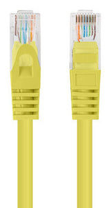 Lanberg PCU6-20CC-0200-Y netværkskabel Gul 2 m Cat6 U/UTP (UTP)