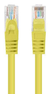 Lanberg PCU6-10CC-0750-Y netværkskabel Gul 7,5 m Cat6 U/UTP (UTP) Rund