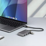 StarTech.com 5G4AC-USB-C-HUB interface hub USB 3.2 Gen 1 (3.1 Gen 1) Type-C 5000 Mbit/s Grå