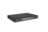 LevelOne GES-2128P netværksswitch Administreret L2 Gigabit Ethernet (10/100/1000) Strøm over Ethernet (PoE) Sort