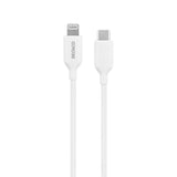 Deltaco IPLH-452 Lightning kabel 2 m Hvid