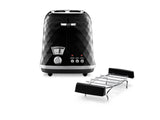 De’Longhi Brilliante 2 skive(r) 900 W Sort