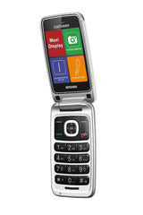 Brondi Contender 7,62 cm (3") Hvid Senior telefon