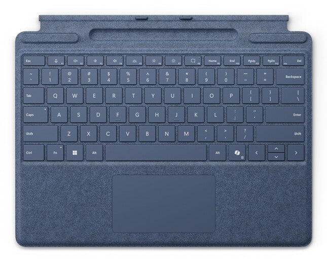 Microsoft Surface Pro Keyboard with pen storage QWERTZ Tysk Microsoft Cover port Blå