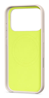 Apple MGKE4LL/A mobiltelefon etui 16 cm (6.3") Cover Lime, Stenfarve