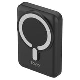 Savio BA-12 powerbank Lithium polymer (LiPo) 10000 mAh Trådløs opladning Sort