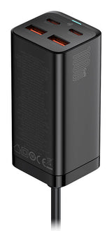 Baseus CCGP000101 oplader til mobil enhed Smartphone, Tablet, Laptop Sort Vekselstrøm Hurtig opladning Indendørs