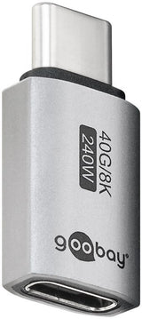Goobay 74447 kabel kønsskifter USB-C Sølv