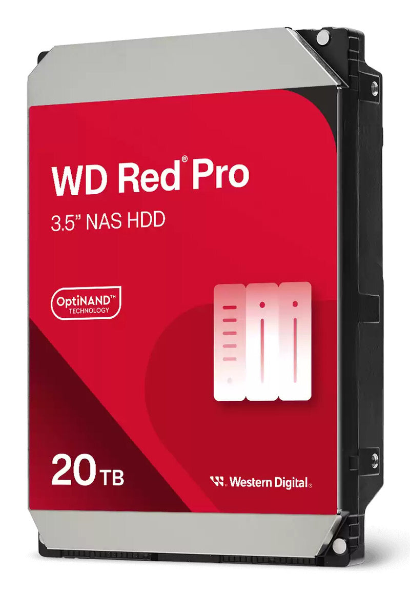 Western Digital Red Pro WD202KFGX harddisk 20 TB 7200 rpm 512 MB 3.5" Serial ATA III