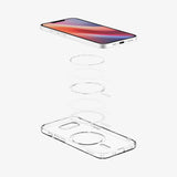 Spigen Liquid Crystal (MagFit) mobiltelefon etui 15,5 cm (6.1") Cover Transparent, Hvid