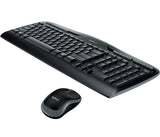 Logitech Wireless Combo MK330 tastatur Mus inkluderet Kontor RF trådløst QWERTY Nordisk