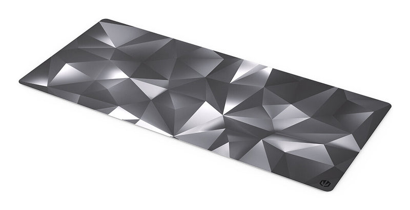 ENDORFY Crystal Black XL Gaming musemåtte Sort, Grå, Hvid